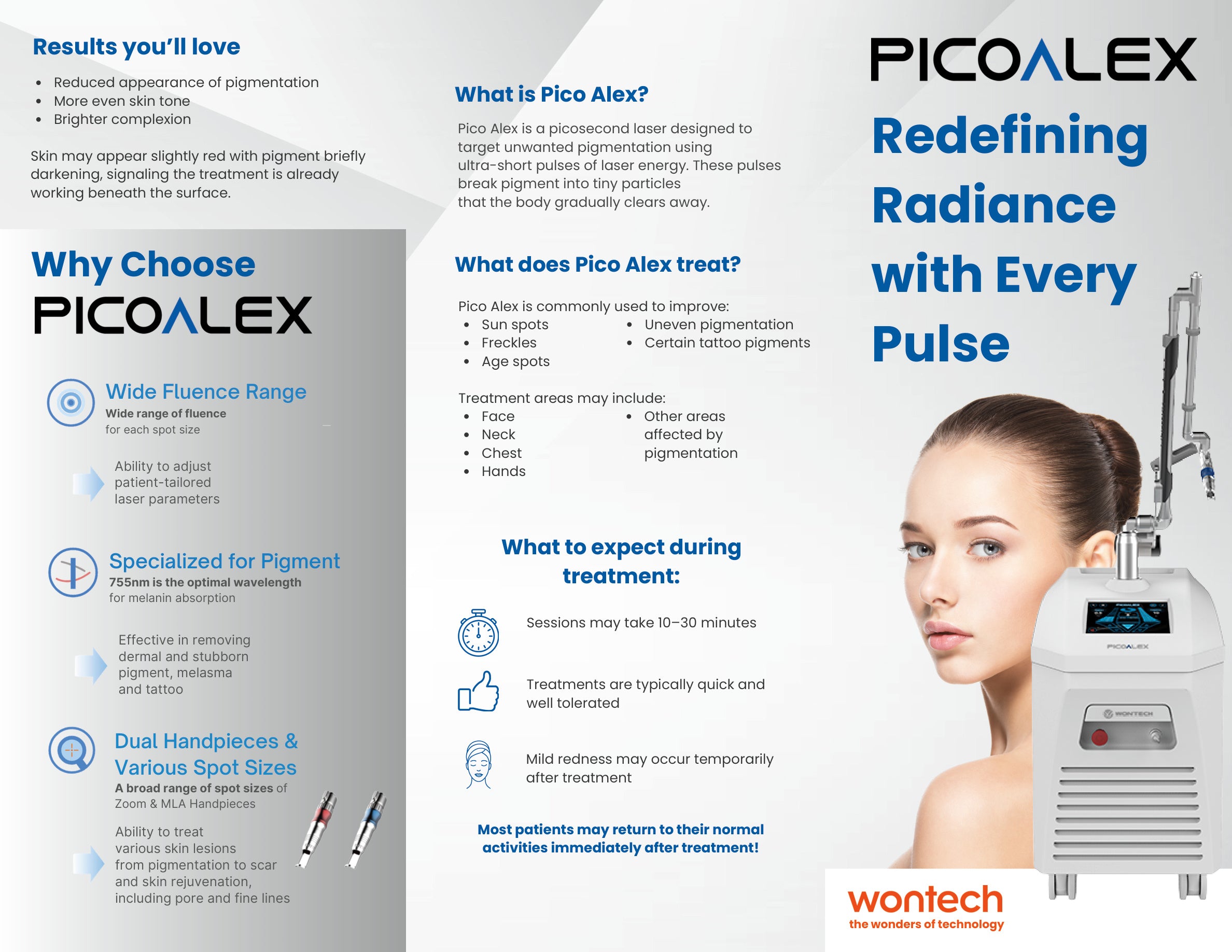Pico Alex Patient Brochure Pack (25 Count)